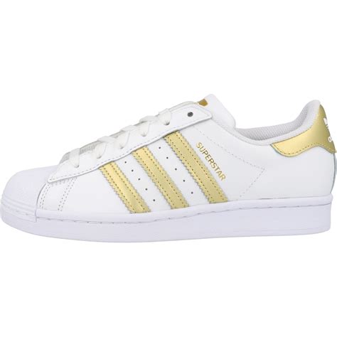 adidas superstar foundation weiß damen|adidas gold metallic superstar.